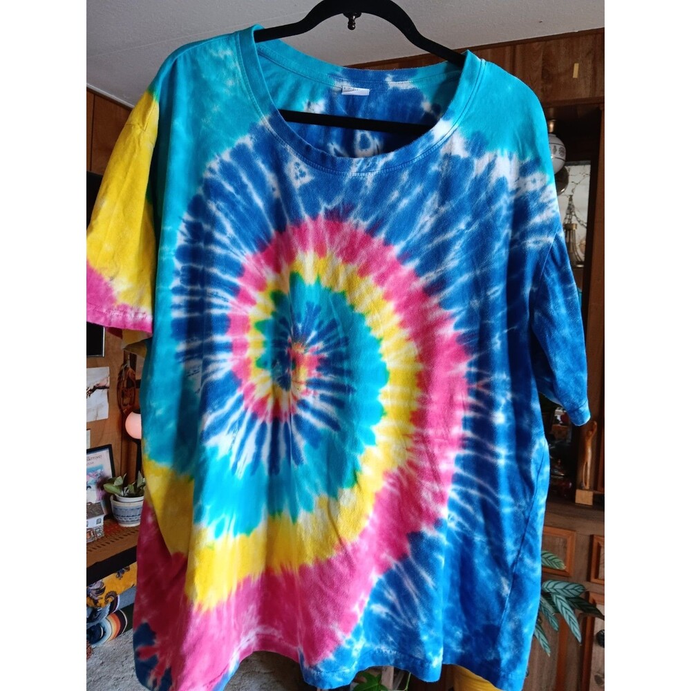 Spirit Plus Tie Dye Short Sleeve T Shirt Size XL Men’s